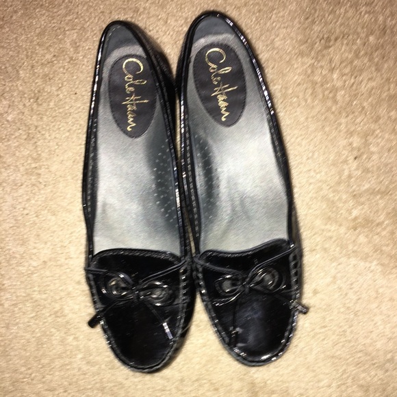 cole haan patent leather shoes